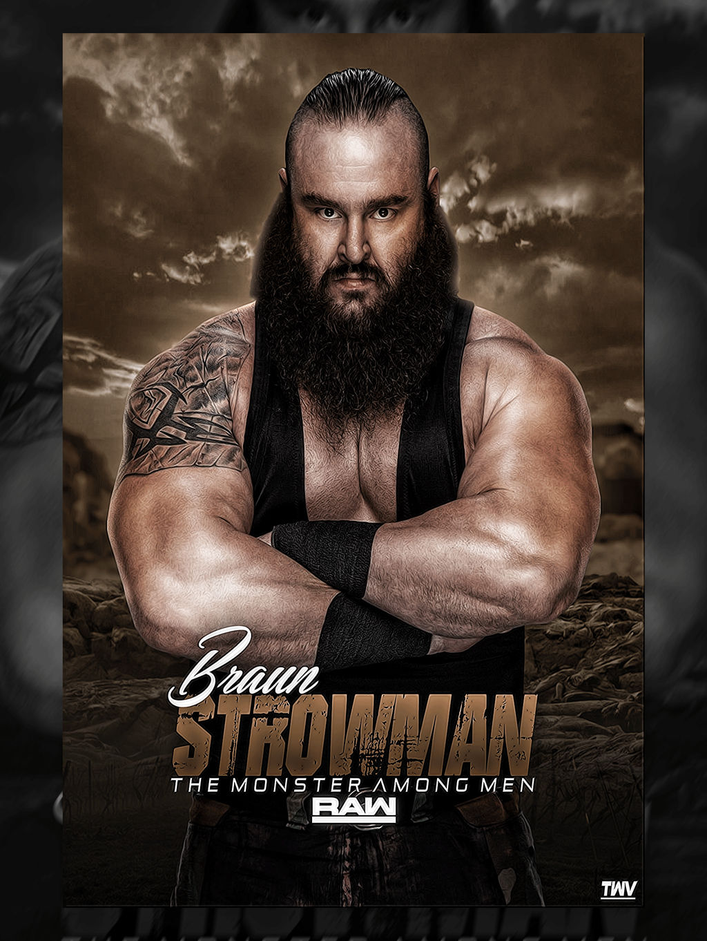 Braun Strowman Monster Among Men By TheWrestlingVillain On DeviantArt braun-strowman-monster-among-men-by-thewrestlingvillain-on-deviantart