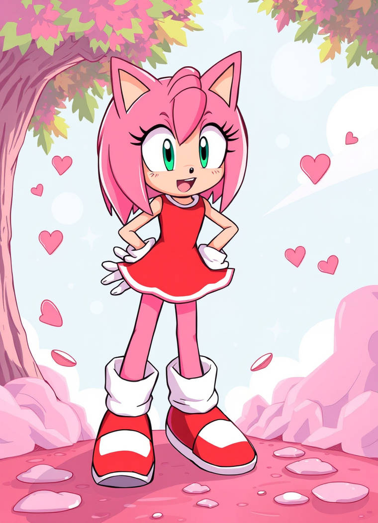 Amy Rose (the crappier version)