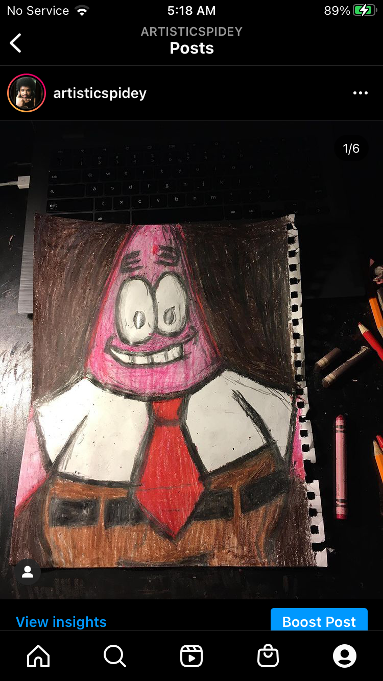 Realistic Patrick Deviantart Patrick SquarePants by ArtisticSpidey on DeviantArt