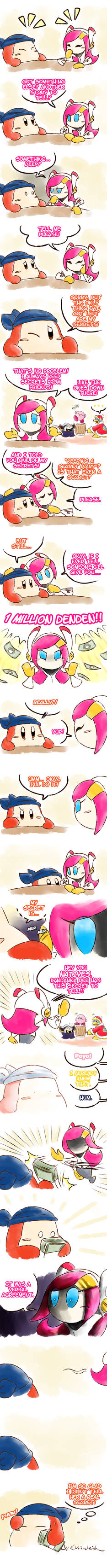 Kirby_Secret Gambit by Chivi-chivik