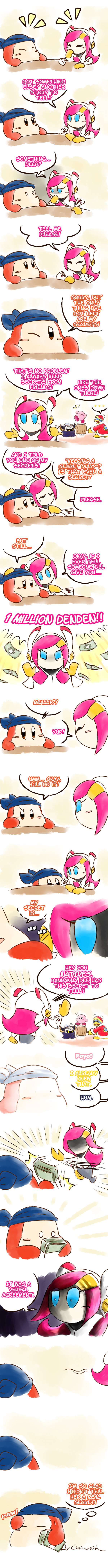 Kirby_Secret Gambit by Chivi-chivik