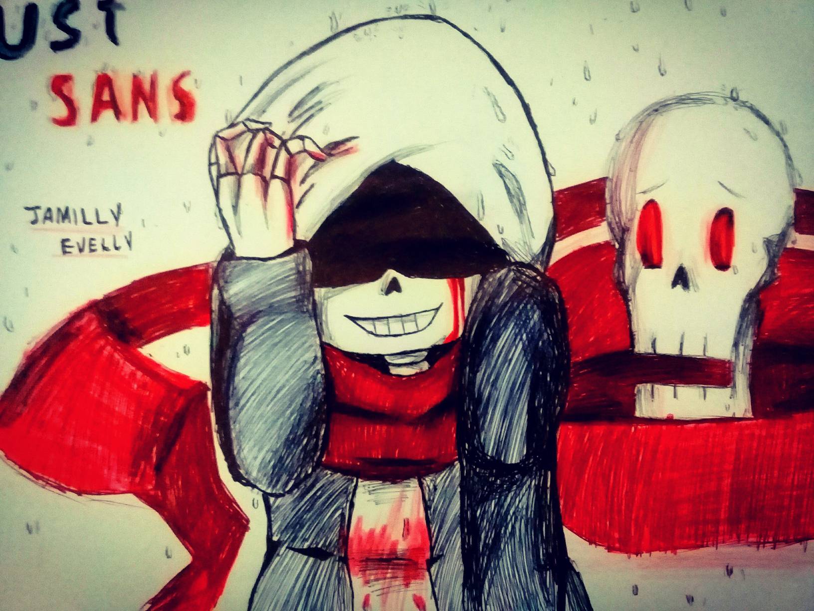 Dust sans Fanart by CEN1TIPEDE on DeviantArt