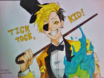 Bill Cipher (human) - Tick Tock, Kid