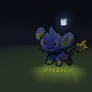 Minecraft ~Shinx pixel art~