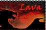 stamp: DRAGON ELEMENT lava