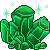 Pixel: Pixel Crystal Gems~Emerald