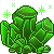 Pixel: Pixel Crystal Gems~Green Peridot