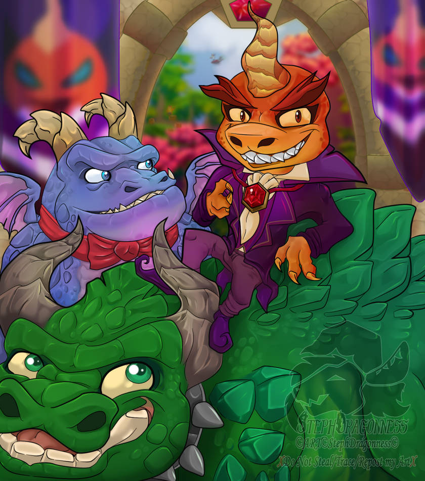 Spyro: Ripto Community Day by StephDragonness on DeviantArt
