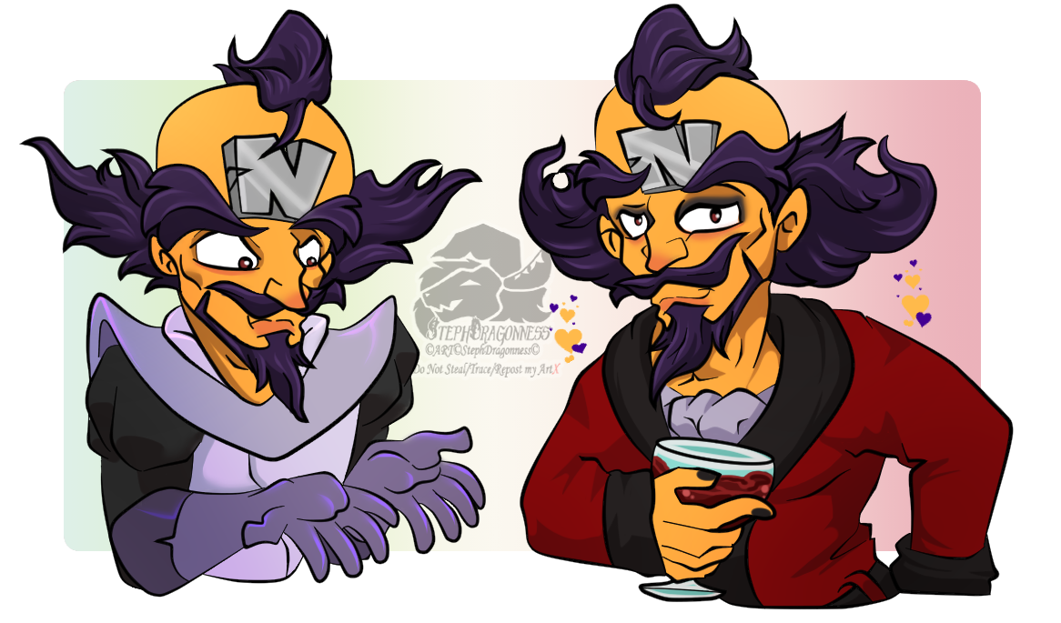 CB: More of Dr Cortex by StephDragonness on DeviantArt