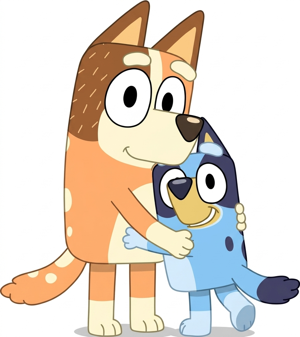 Chilly Blu Bluey and Chilli by TimothyHofhansl on DeviantArt