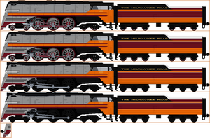 Milwaukee Road Class F7 Sprite