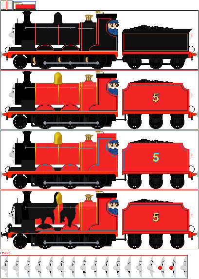 James the Red Engine (RWS) by Diamond-Jubilee on DeviantArt