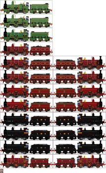 Midland Railway '1808' Class No 1813 by Diamond-Jubilee on DeviantArt