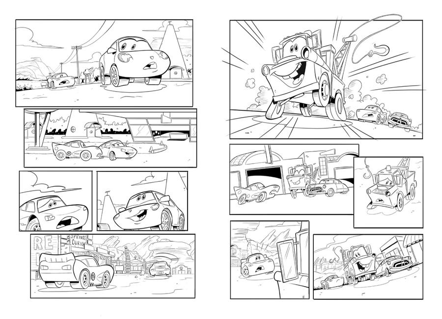 Adventures of Tow Mater Sample by Sibsy on DeviantArt