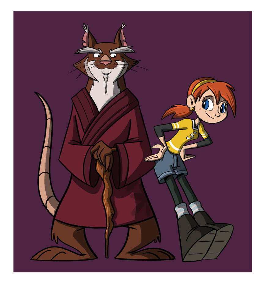 Splinter n' April by Sibsy on DeviantArt