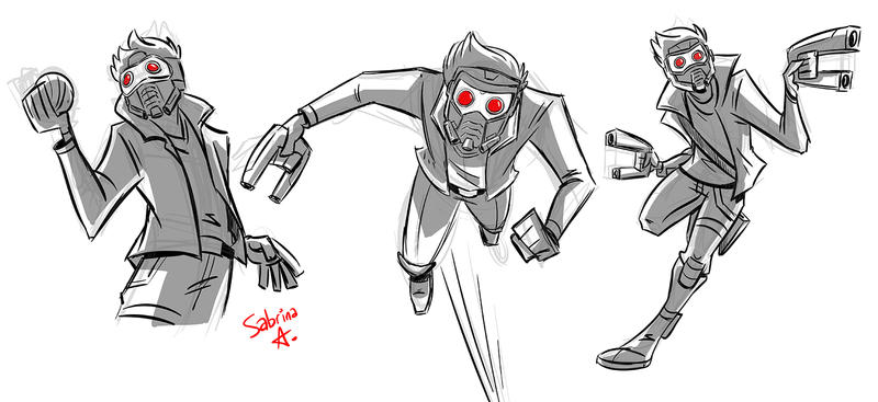 Star Lord Doodles