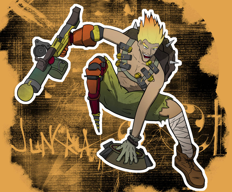 Junkrat Chain Junkrat by RubrumCrux on DeviantArt