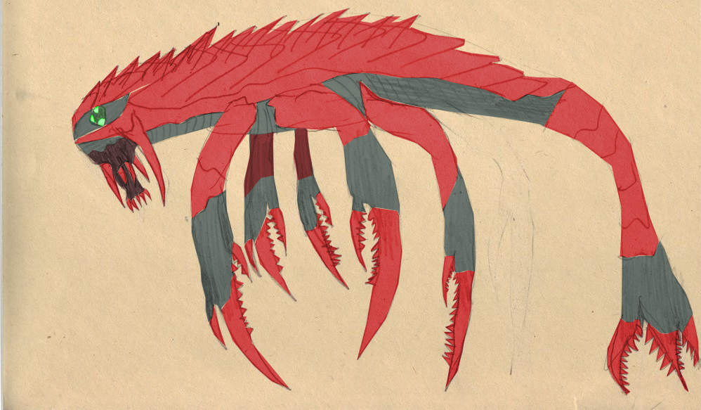 pic Scp 682 Scp 4001 scp 4001 parasitic arthropod by
