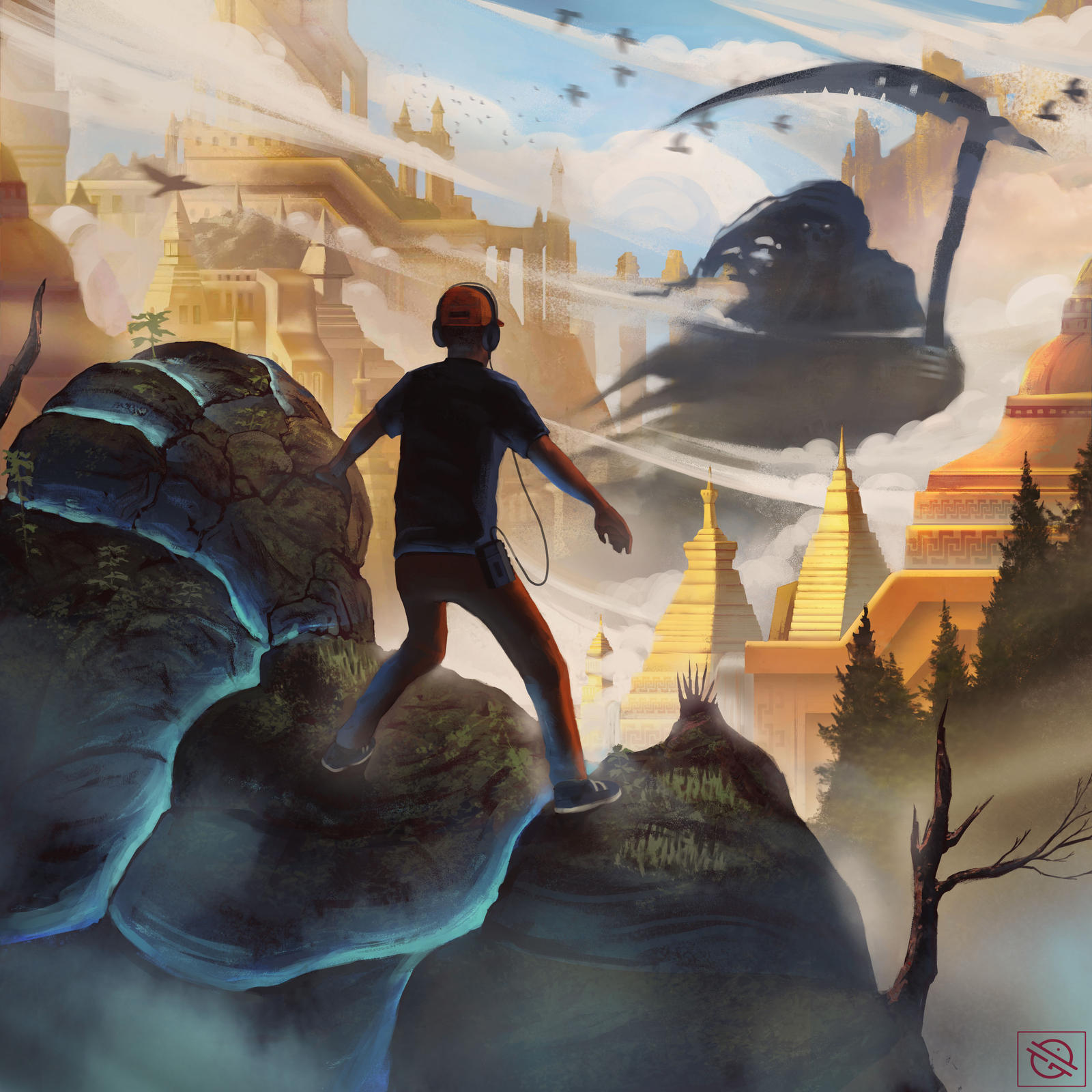 Standing on the shoulders of giants by Vangega on DeviantArt