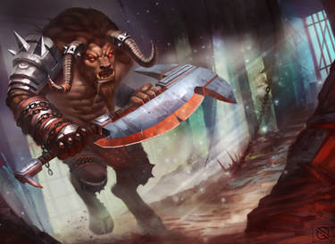 Explore the Best Minotaur Art | DeviantArt