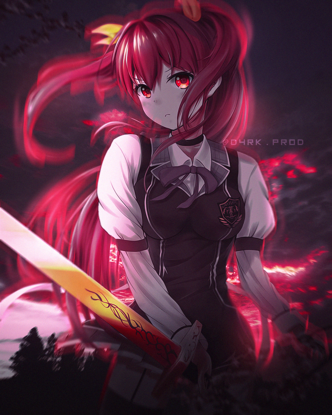 Stella Vermilion -- Rakudai Kishi no Eiyuutan by DinocoZero on DeviantArt