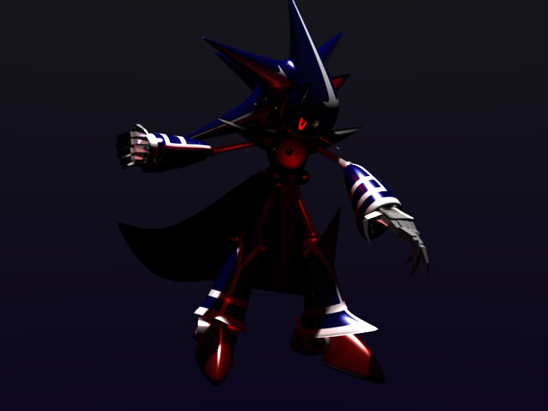 Super Neo Metal Sonic Render by Nibroc-Rock on DeviantArt
