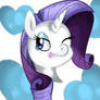 A little portrait of Rarity