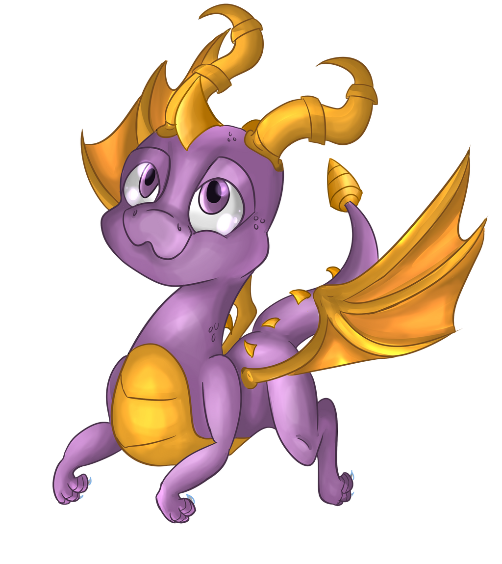 Little Spyro by FrenchyUnicorn on DeviantArt