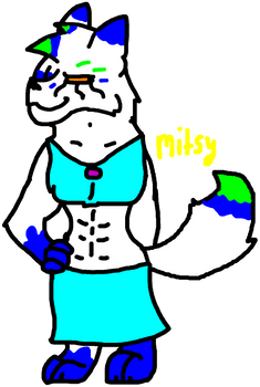 Mitsy the wolf