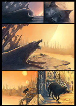 Scarlet and the Wolf page 1