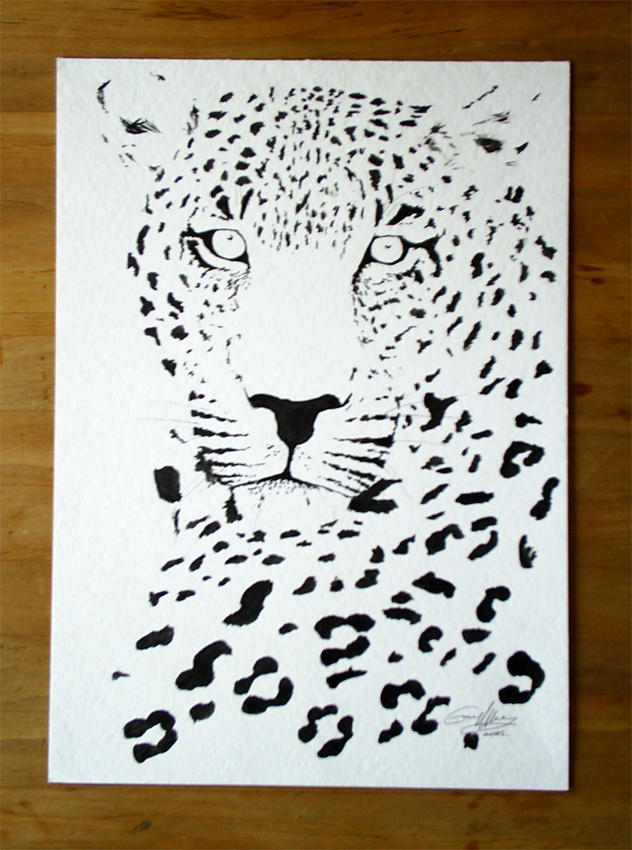 Leopard Ink leopard ink by porcelianDoll on DeviantArt