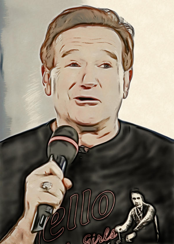 Robin Williams portrait