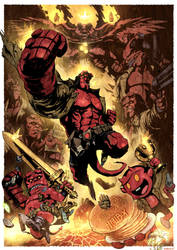 Celebrate the 25th anniversary of Hellboy!