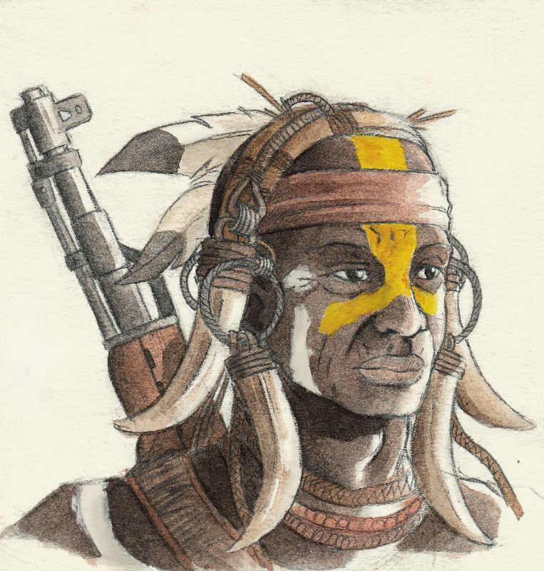 Mursi Warrior By 0laffson On DeviantArt mursi-warrior-by-0laffson-on-deviantart
