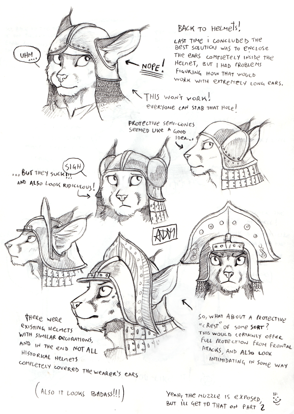 Anthro Helmets Again!  Part One