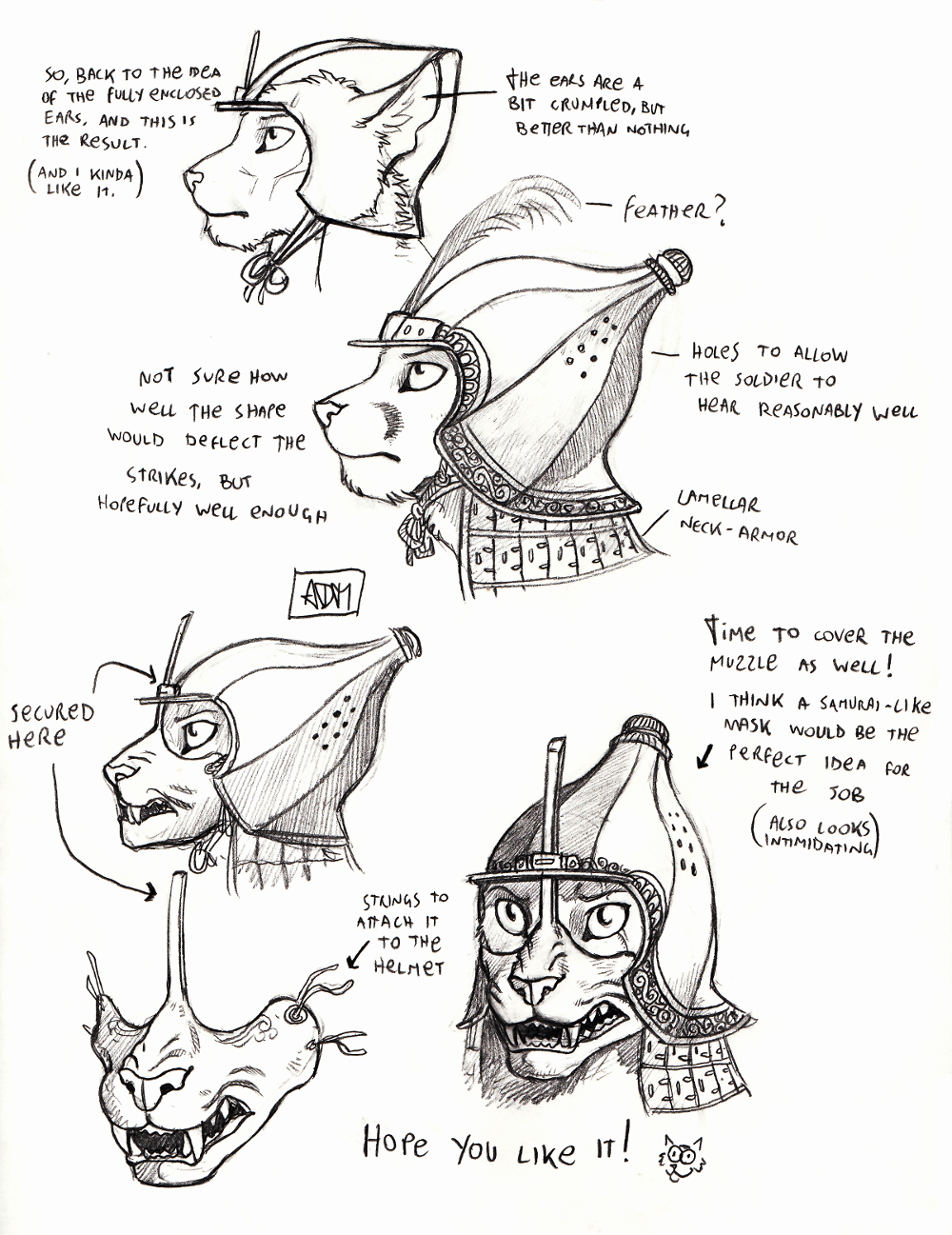 Anthro Helmets Again! Part Two