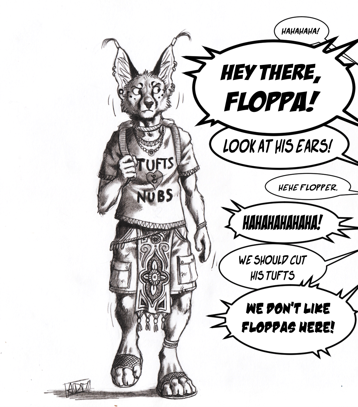 How to draw FLOPPA (Big Floppa)