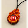 Red passion stone pendant