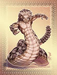Rattlesnake Naga by solipherus