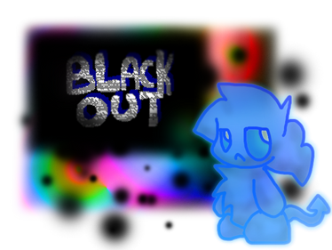 Blackout poster BLUE