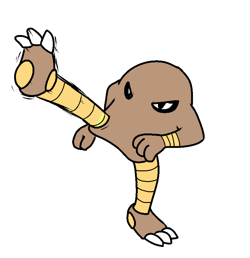 Hitmonlee by Vanderdeer on DeviantArt