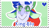 King-blu Stamp