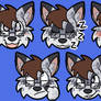 Lemur Emojis | Commission