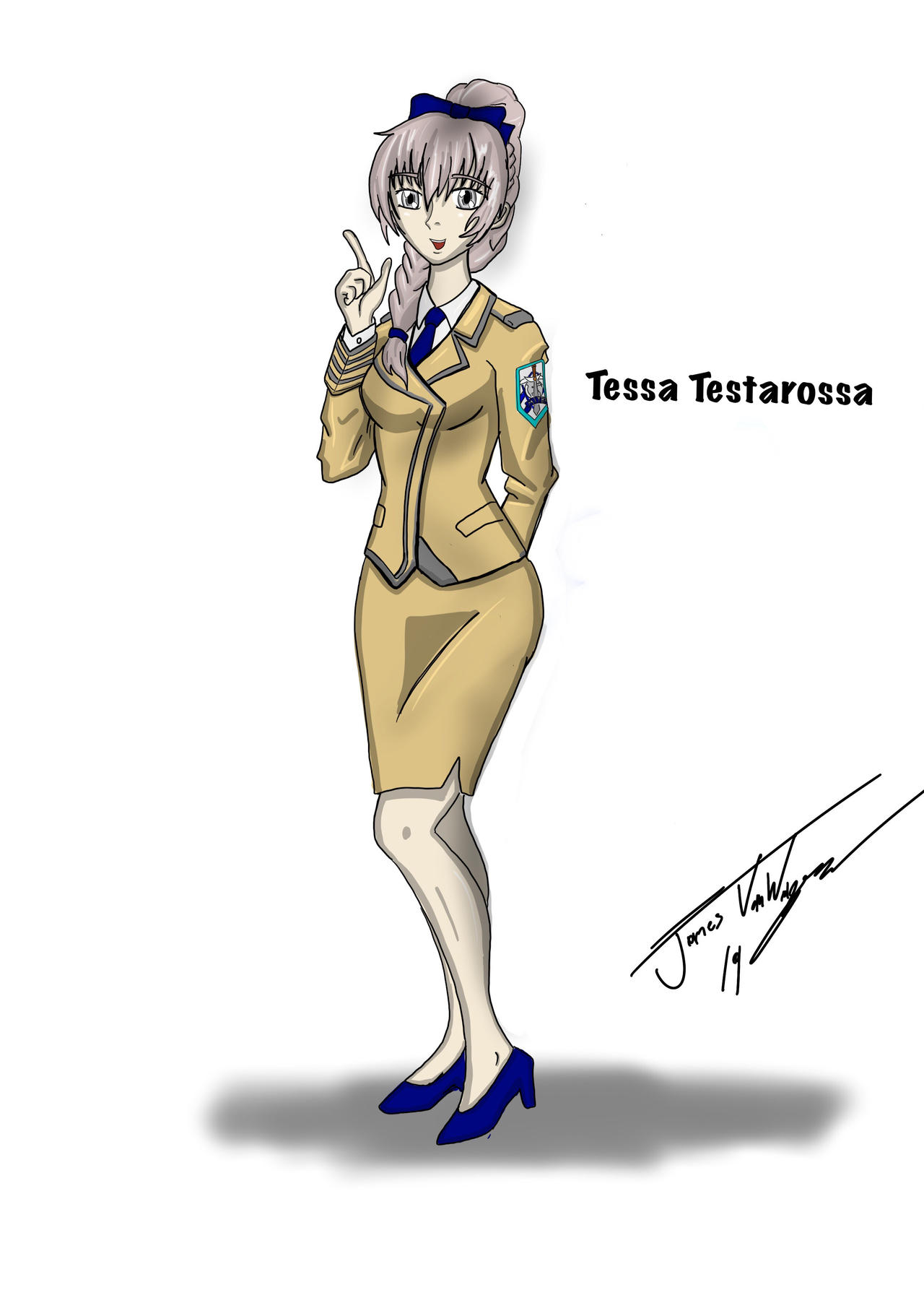 Testarossa Deviantart Tessa Testarossa, Full metal Panic! by FirestormJRVW on DeviantArt