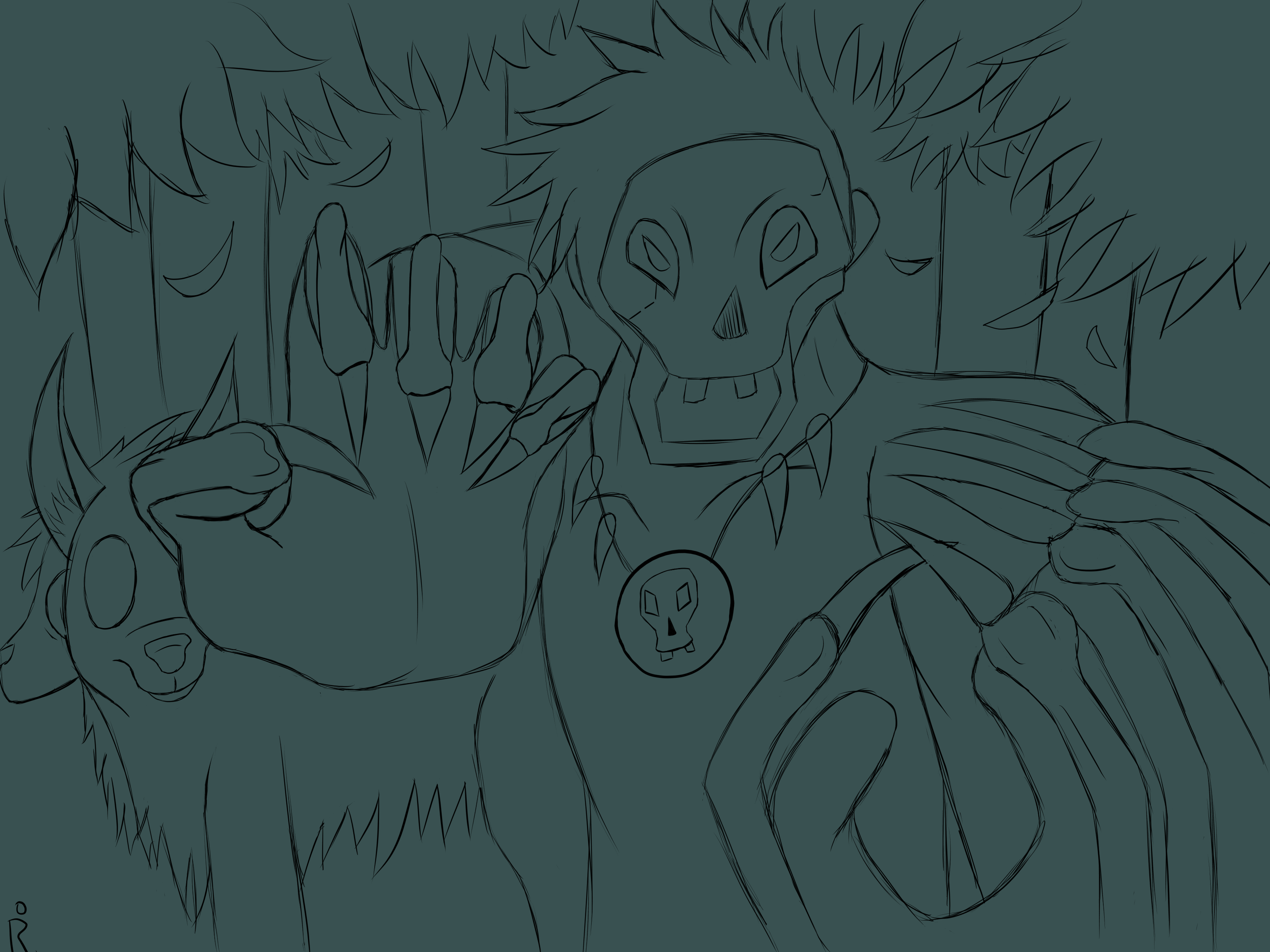 Eternal sketch by RuneRaxalserys on DeviantArt