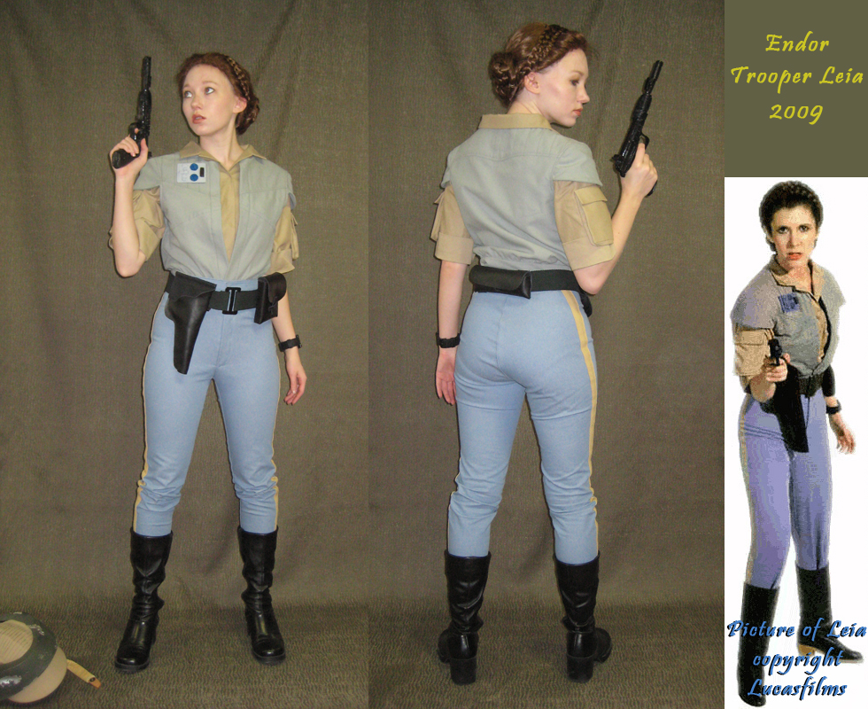 Endor Trooper Leia - Finished by Verdaera on DeviantArt Endor Trooper Leia - Finished by Verdaera on DeviantArt