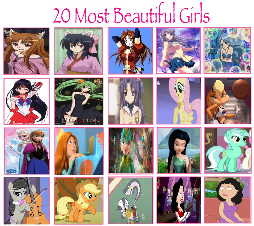TOP 20 Most Beautiful Girls From My POV by YumeSekai092893 on DeviantArt