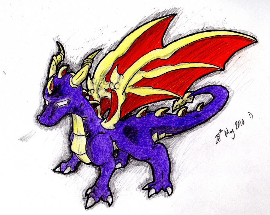 Dark Pyrok Dark Spyro by BSSubZer0 on DeviantArt