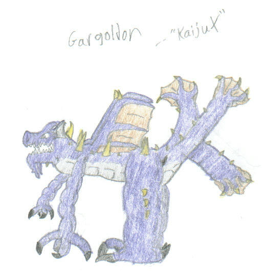 'Gargoldon' Draft by KaijuX