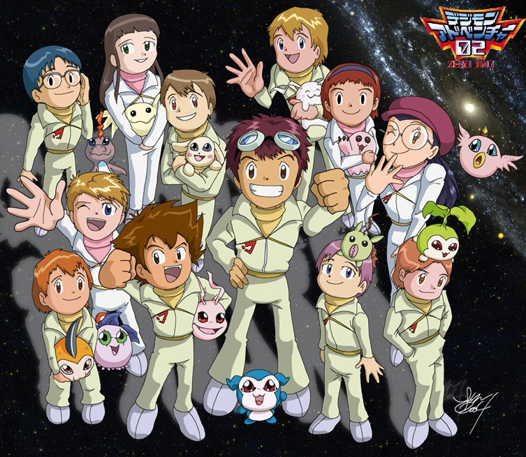 team of digimons by 2006famf on DeviantArt